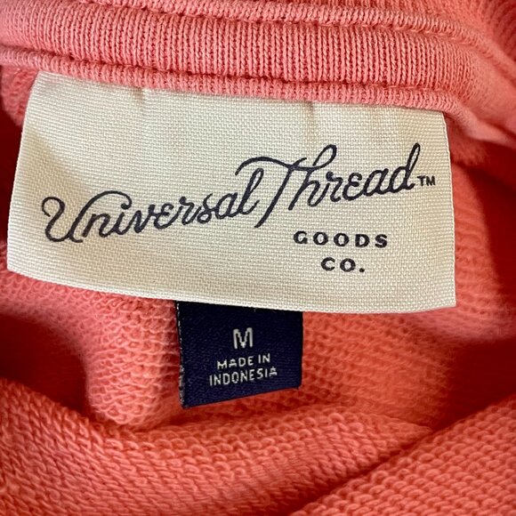 Universal Thread Good Co. Coral Ruffle sweatshirt Size M - Picture 7 of 9